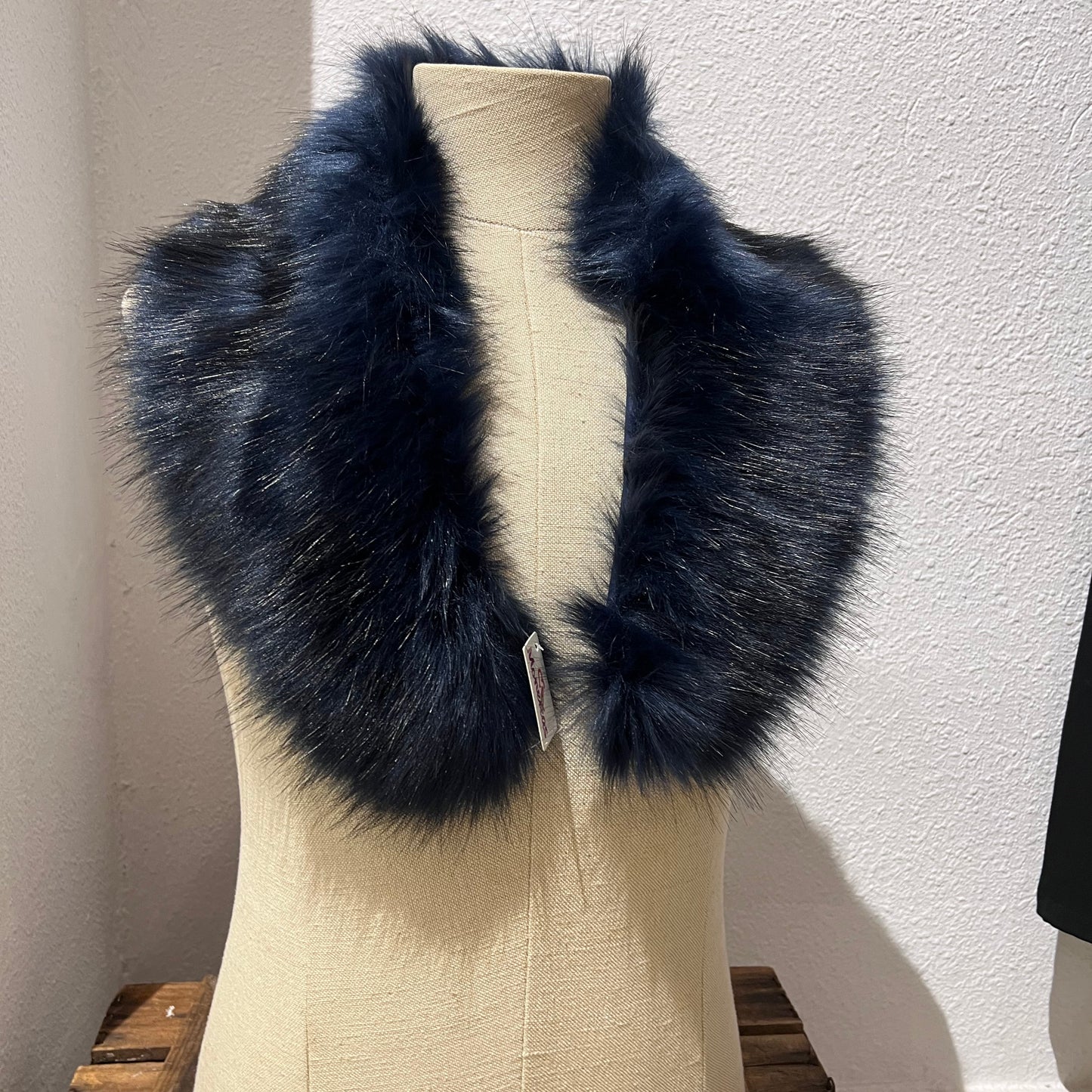 Cuello de pelo sintético