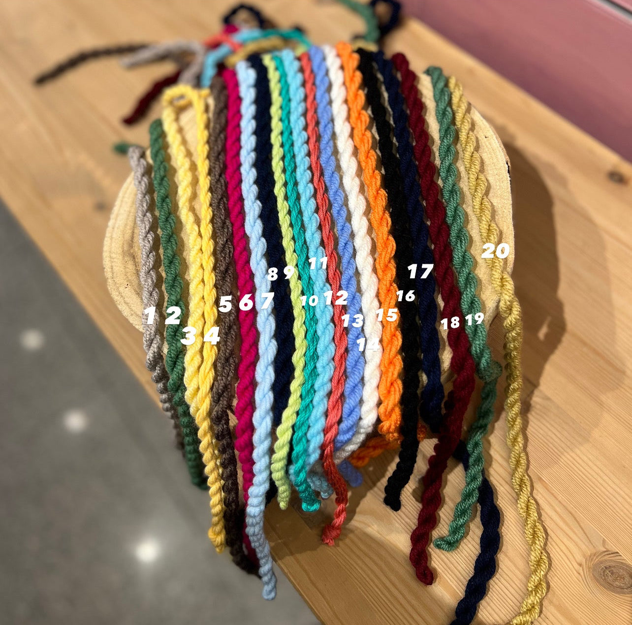 Cordón lana Don Algodón.