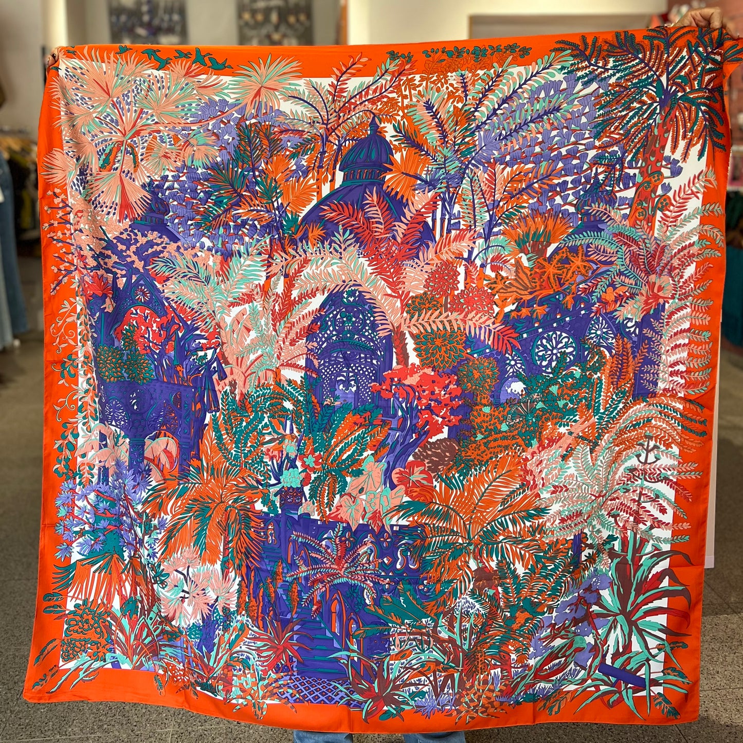 Pañuelo Palmeras Cálidas.