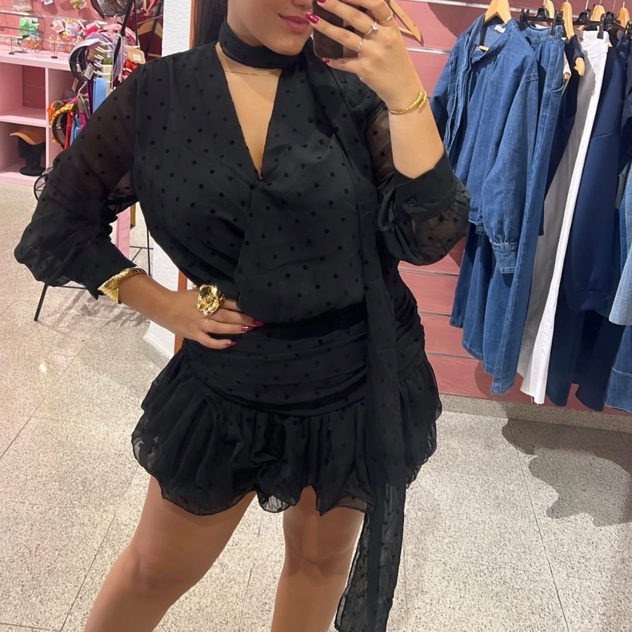 Vestido gasa Milano.