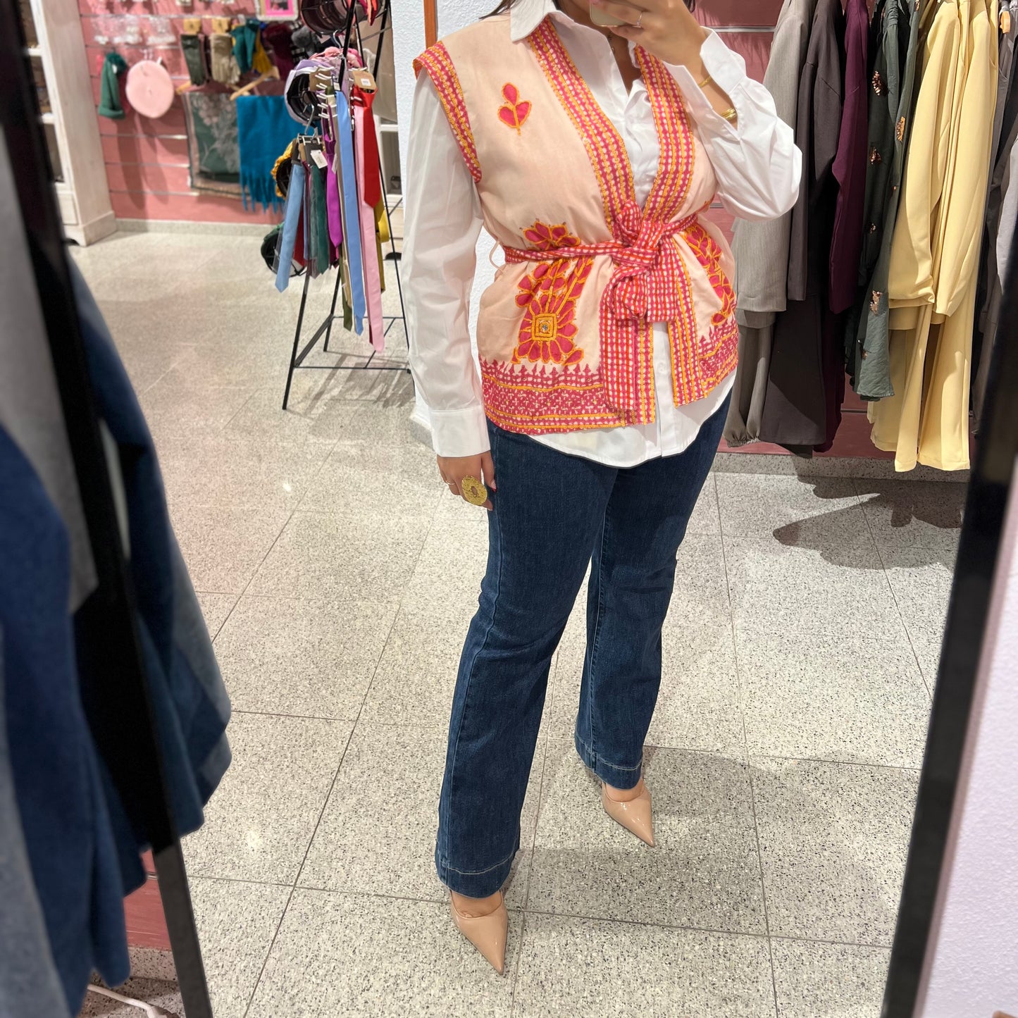 Chaleco bordado Badajoz.