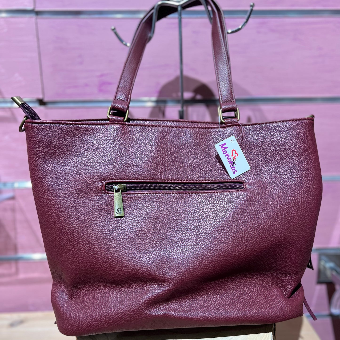 Bolso burdeos El Cairo.