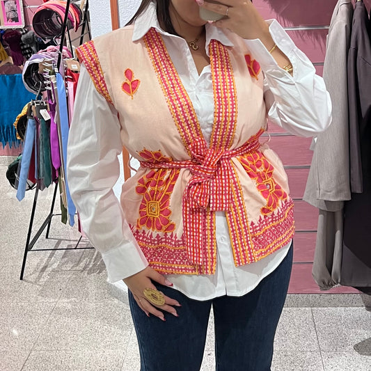 Chaleco bordado Badajoz.