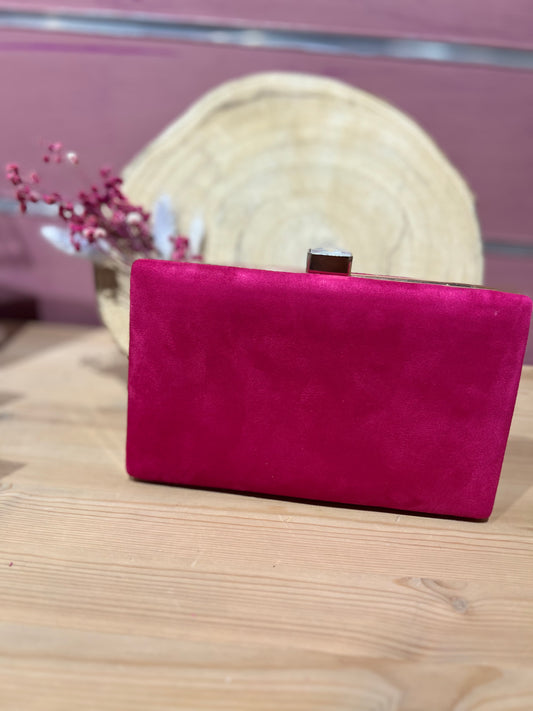 Clutch fucsia.