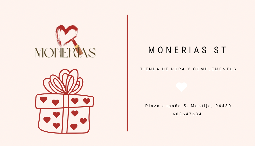 Tarjeta regalo Monerias
